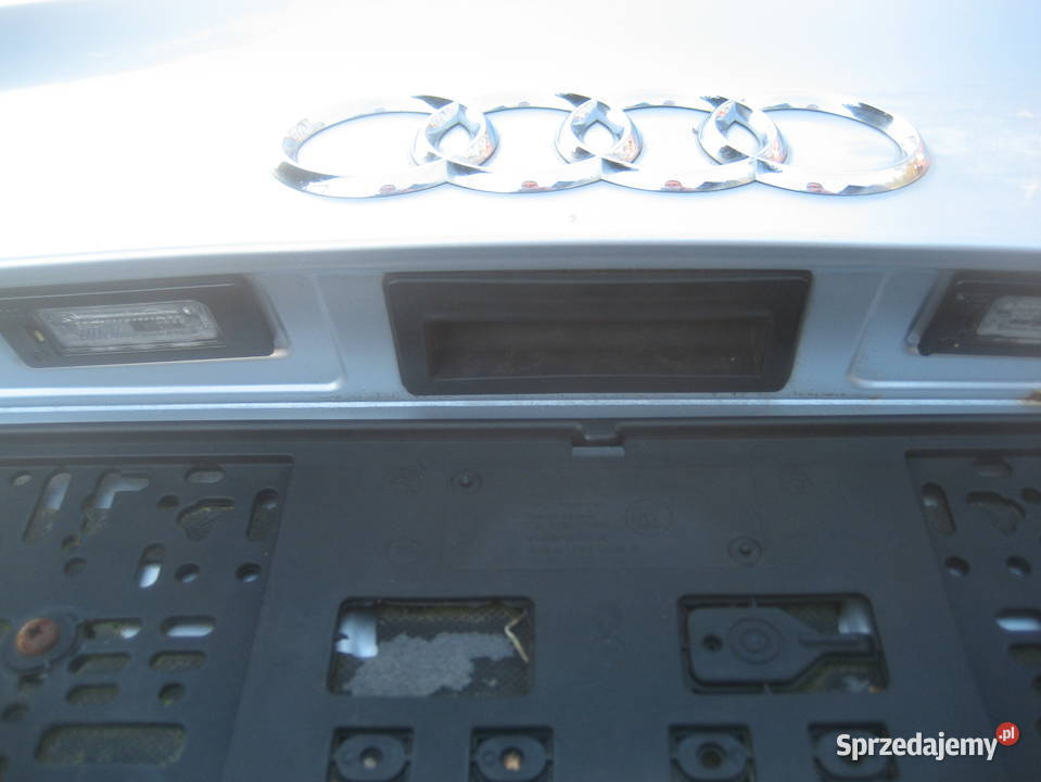 audi a4 b8 sedan 0811r klapa pokrywa bagażnika Klapy bagażnika wielkopolskie Rakoniewice