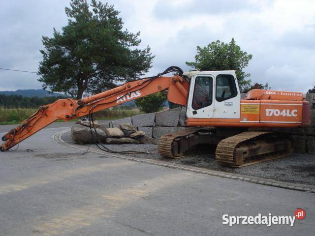 Koparka atlas 1704 na części Wągrowiec