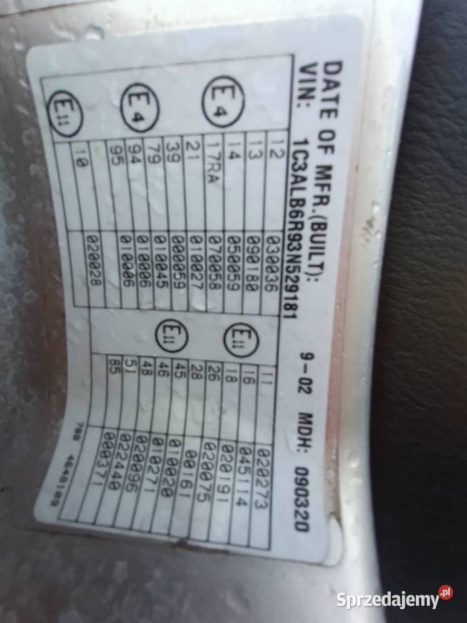 Chrysler Sebring JR 27 V6 gniazdo USB Niedrzwica Duża sprzedam