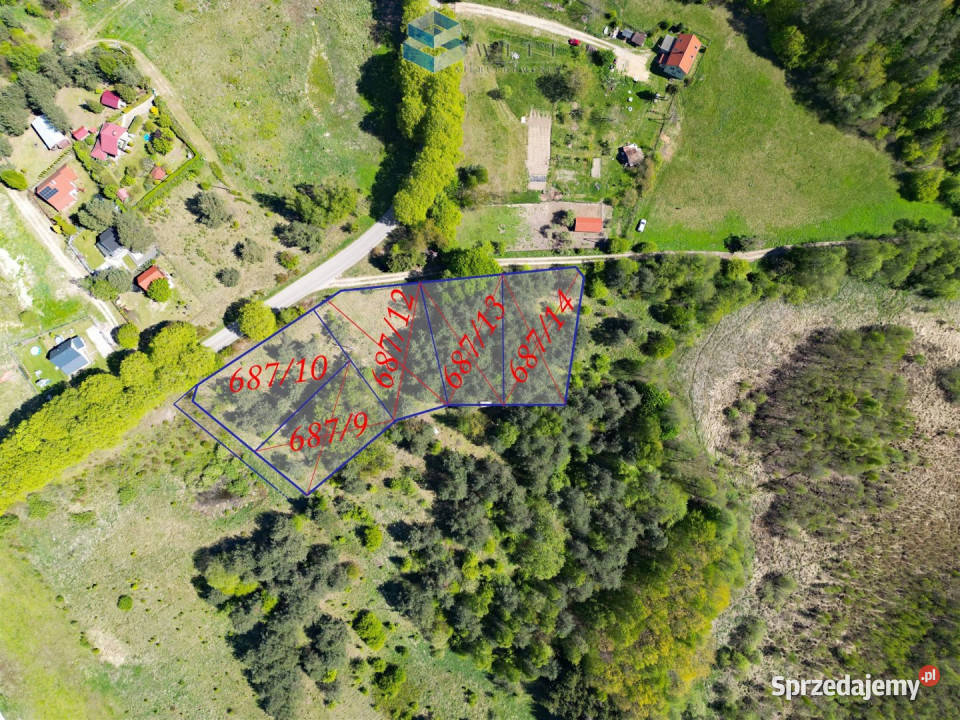 Grunt Kretowiny 1021 metrów