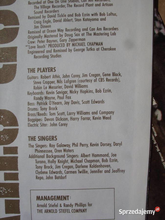 Winyl lp Rock ROD STEWARTHERE TO ETERNITY Warner Wołów