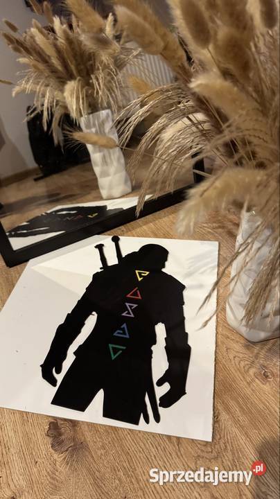 Dekoracja na ścianę Wiedźmin