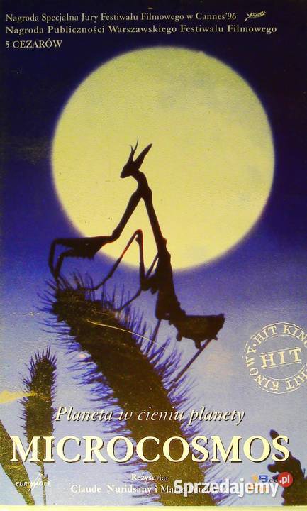 Kaseta VHS firmowo nagrana Microcosmos reż Kraków sprzedam