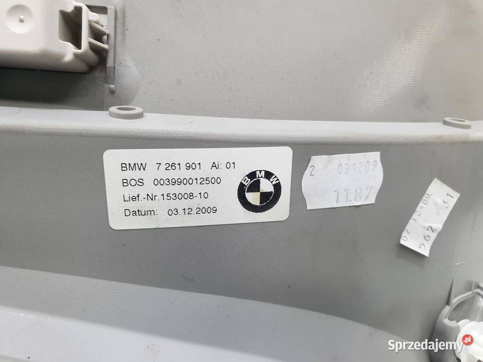 OSŁONA SŁUPKA C LEWY TYŁ BMW E91 7261901 osobowe