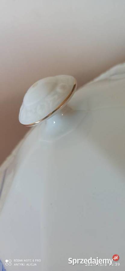 Waza Rosenthal Maria Z niebieską girlandą