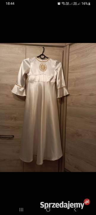 Sukienka do komuniisypania kwiatków dziewczynka Lublin