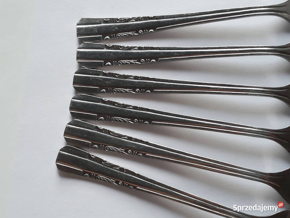 Widelczyki deserowe SATURN Hefra sztućce PRL