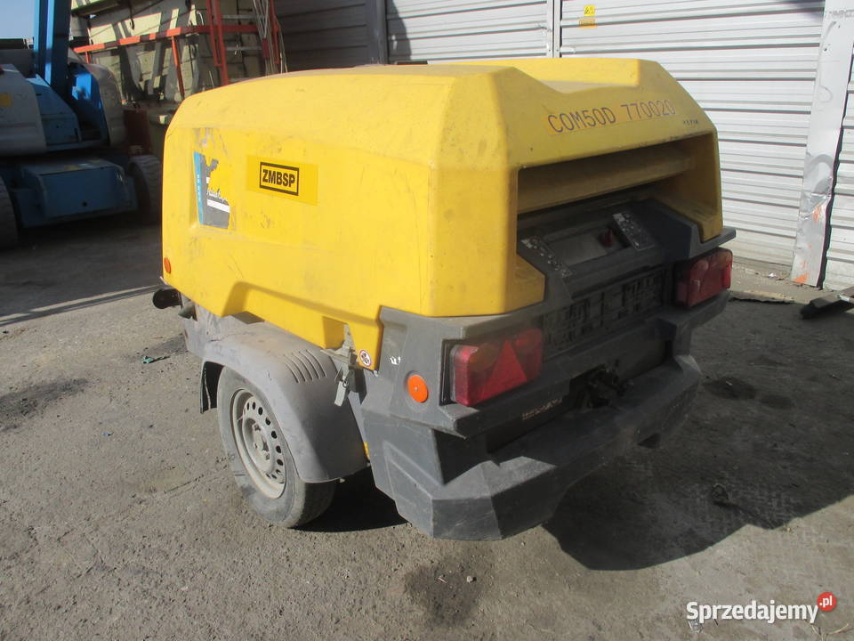 Sprężarka śrubowa przewoźna Atlas Copco XAS88 KD Rok produkcji 2019 Pozostałe wielkopolskie Pleszew