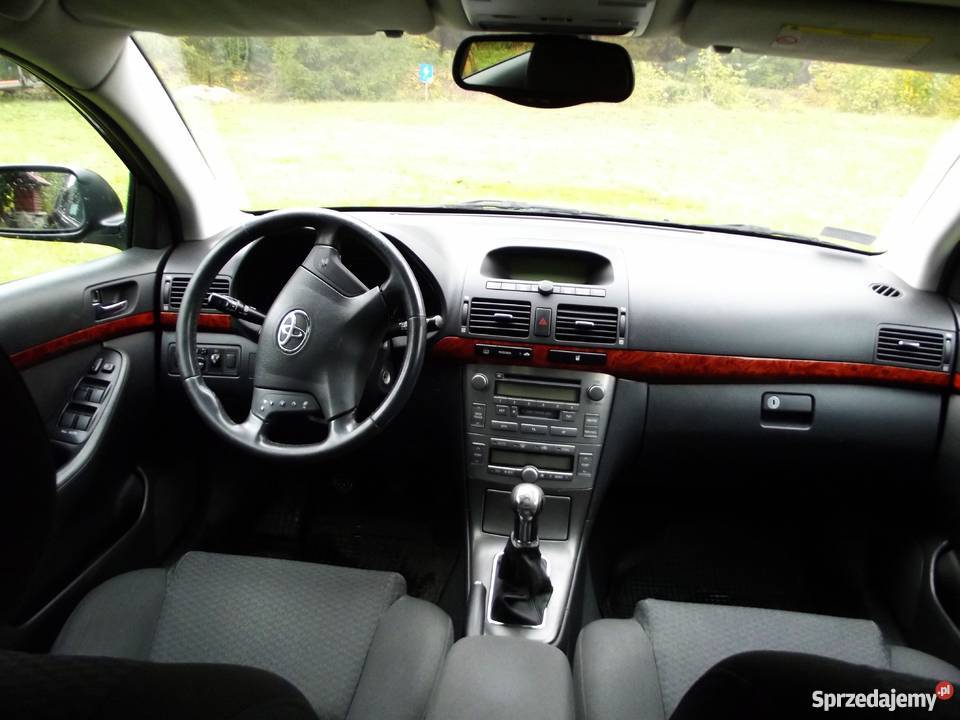 Toyota Avensis Czarna 20 147 Bogata Wersja Sedan / Limuzyna Ostróda