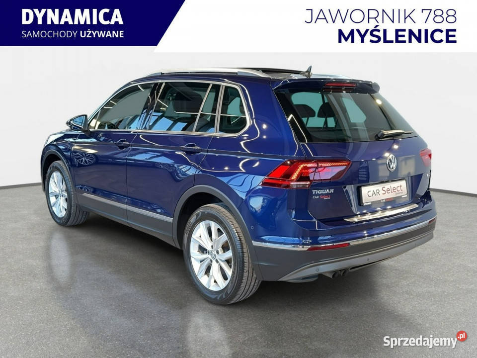 Volkswagen Tiguan VAT 23 Highline 20TSI 190 DSG wielofunkcyjna kierownica Myślenice sprzedam