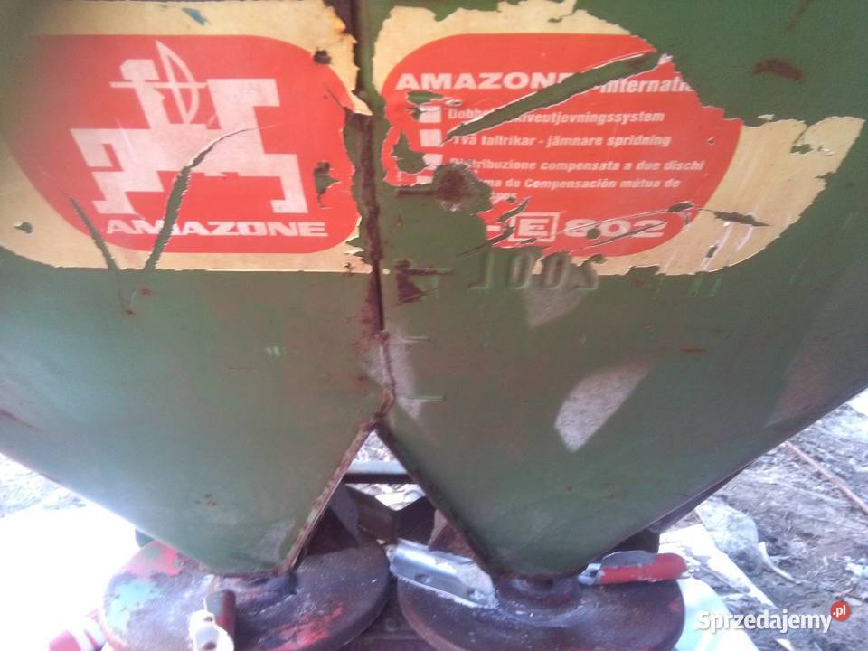 Rozsiewacz nawozu amazone 800l Wierzbno