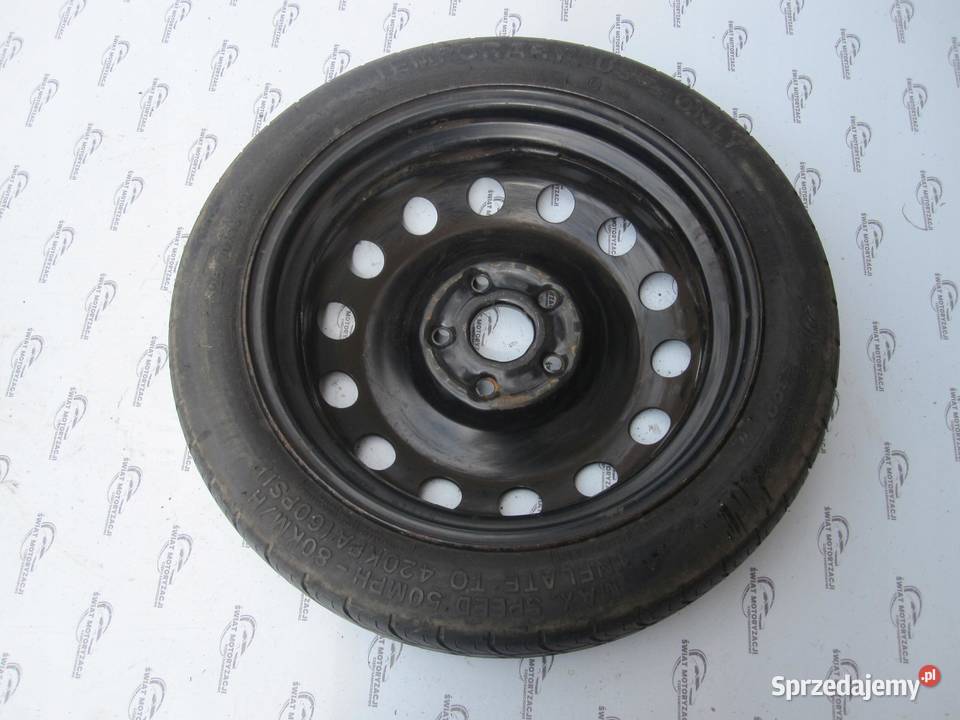 GOLF AUDI SEAT ALTEA koło dojazdowe 1257016 96M