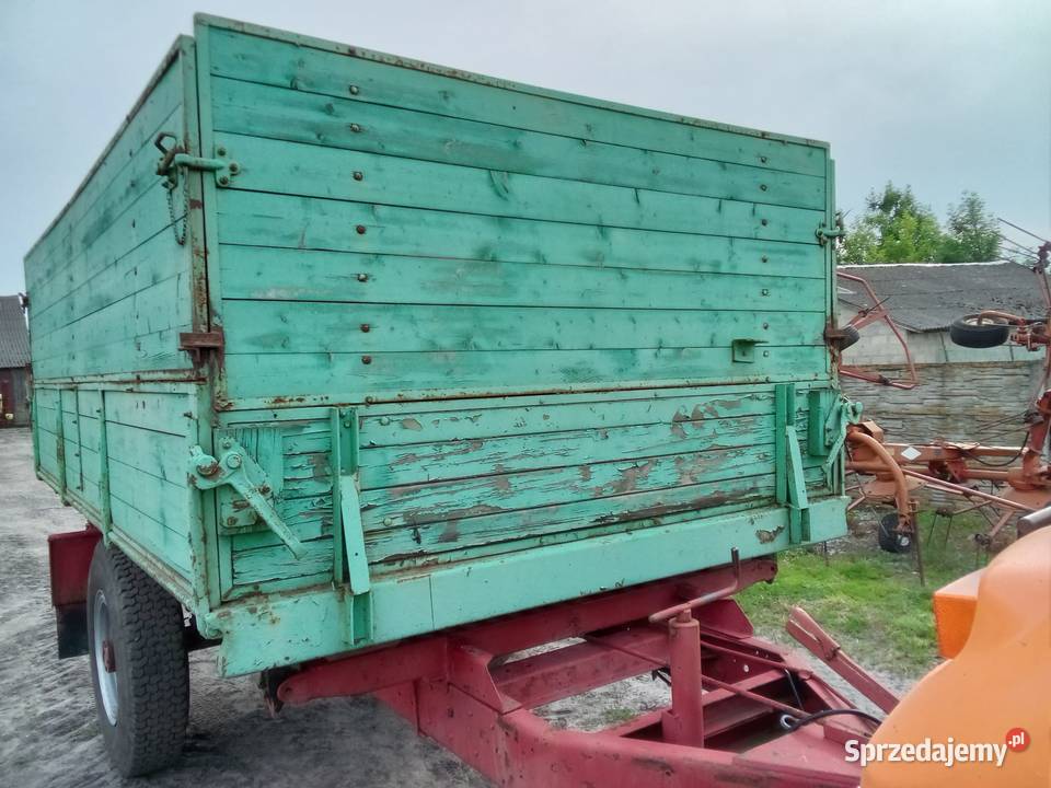 Przyczepka rolniczka wywrot na 3 strony Przyłęk