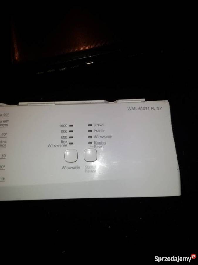 Programator z panelem przednimi Beko WML 61011 AGD Konopki sprzedam