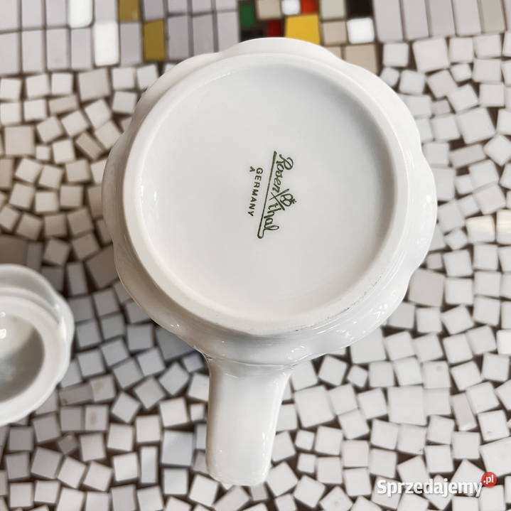 Porcelanowy dzbanek imbryk Rosenthal Monbijou Warszawa