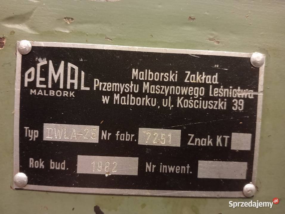 Wiertarka pozioma PEMAL pomorskie Wejherowo