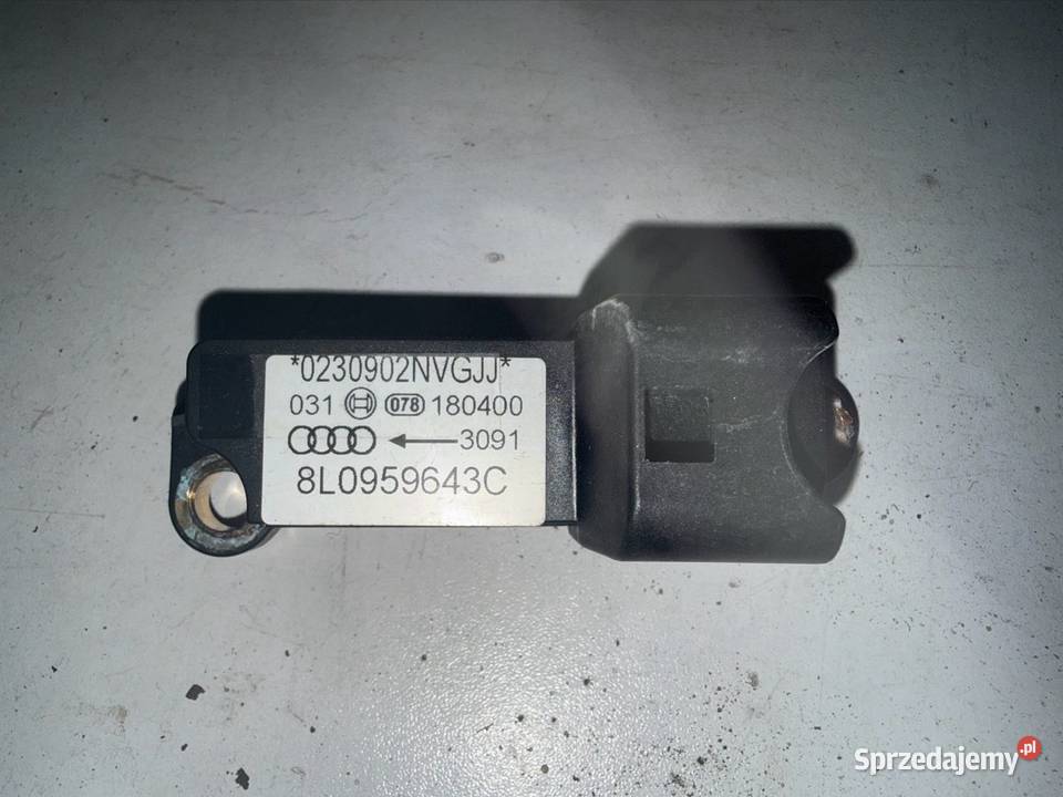 Czujnik uderzenia bocznego Audi A3 8L Boczne (drzwi)