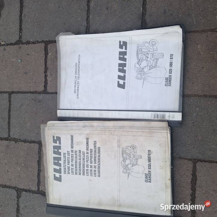 Katalog części instrukcja obsługi ładowarka