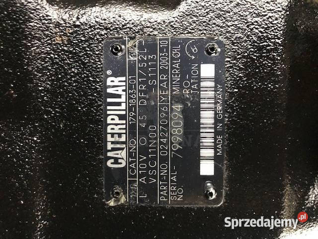 Cat TH Pompa Hydrauliki Rexroth A10V O 45 Jastrzębniki