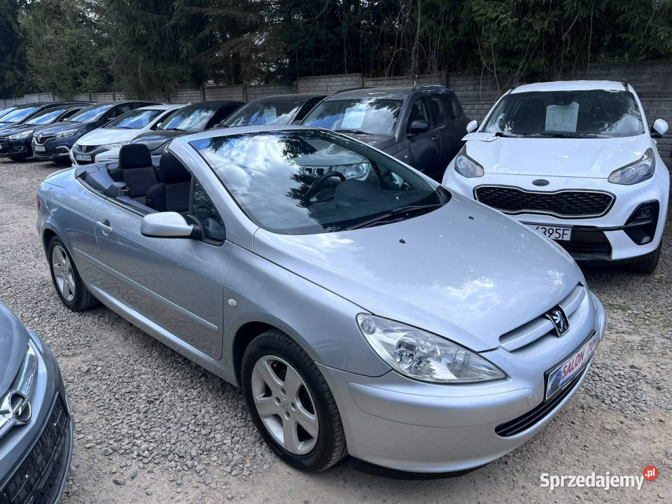 Peugeot 307 CC 20 Klima Alu El szyby KS Serw Bez nieuszkodzony śląskie Częstochowa