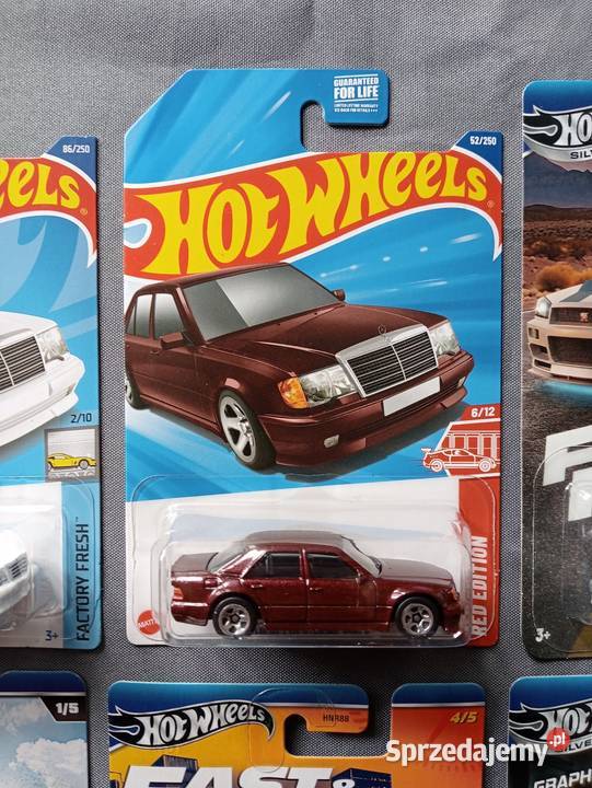 Hot Wheels MercedesBenz 500 E VW Jetta MK3 śląskie