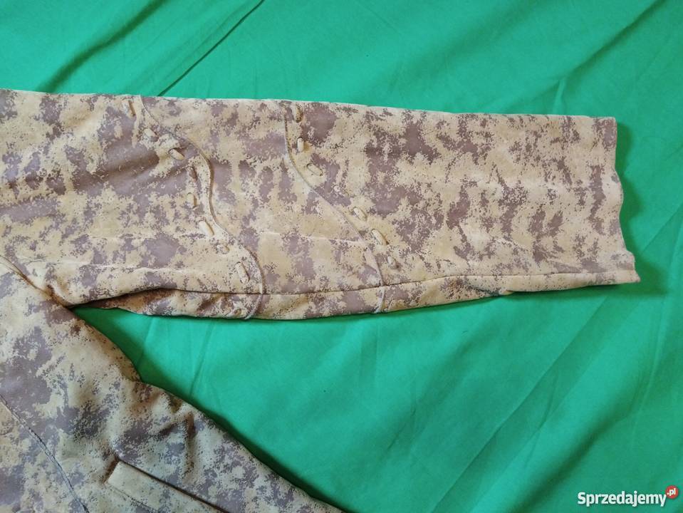 Beżowobrązowy marmurkowy żakiet marki Sandra na Rozmiar 40(L) mazowieckie Warszawa