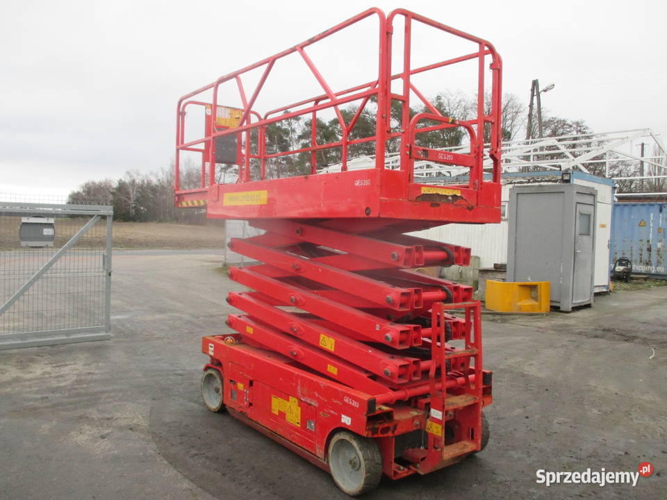 Podnośnik nożycowy 12 m LGMG AS1012E Pleszew