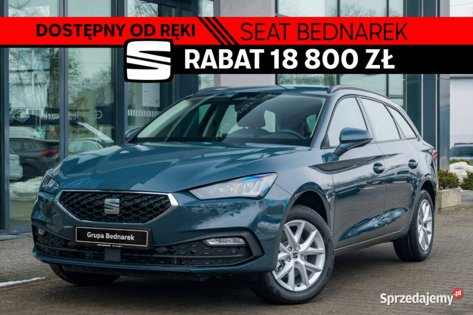 Seat Leon Sportstourer Style 15 TSI 115 IV 2020 łódzkie Łódź