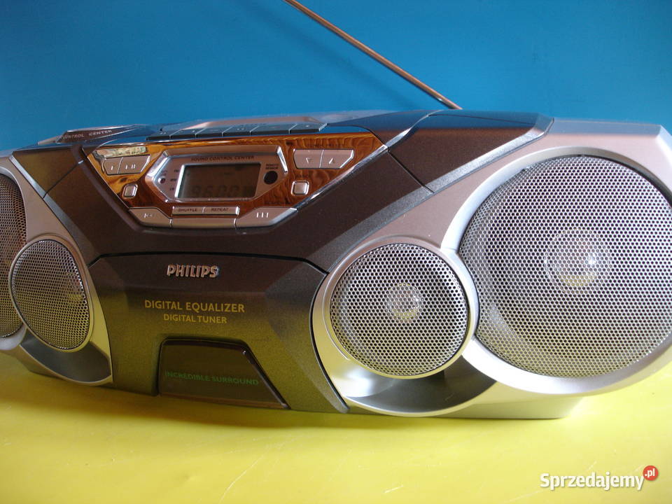Radiomagnetofon z CD PHILIPS AZ1575 Zielona Góra