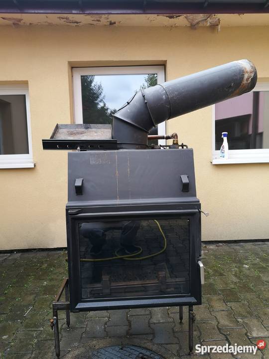 Sprzedam Kominek z płaszczem wodnym i dolotem drewno Zamość sprzedam