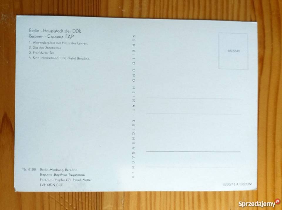 BERLIN M IN WIDOK NA HOTEL BEROLINA I KINO Piszczac