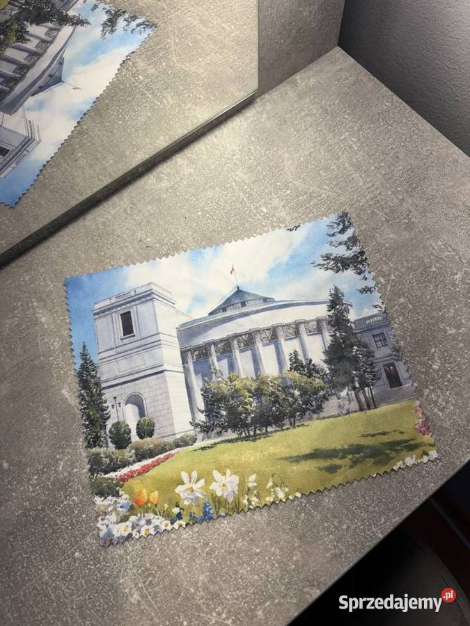 Ściereczka do czyszczenia okularów z sejmem podkarpackie Jasło