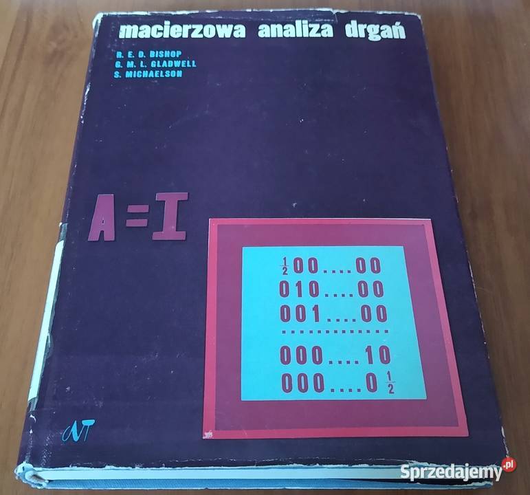 Macierzowa analiza drgań R E D Bishop Gladwell Gdańsk