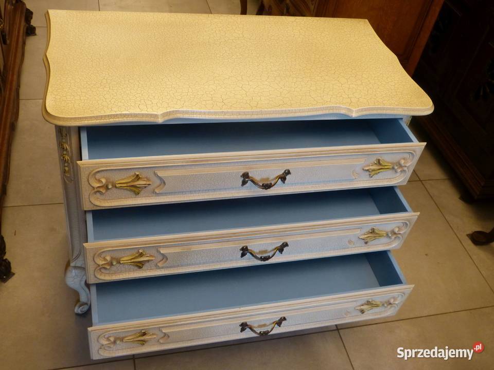 Komoda ludwikowska ecrusklep Dąbrowa Górnicza