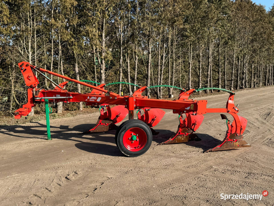 Pług 4 skibowy AGROMASZ PJ4 5 resor 2019 r lubelskie Kozula