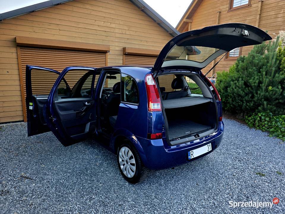 Opel Meriva 2005 r 16 LPG nieuszkodzony Strzyżów