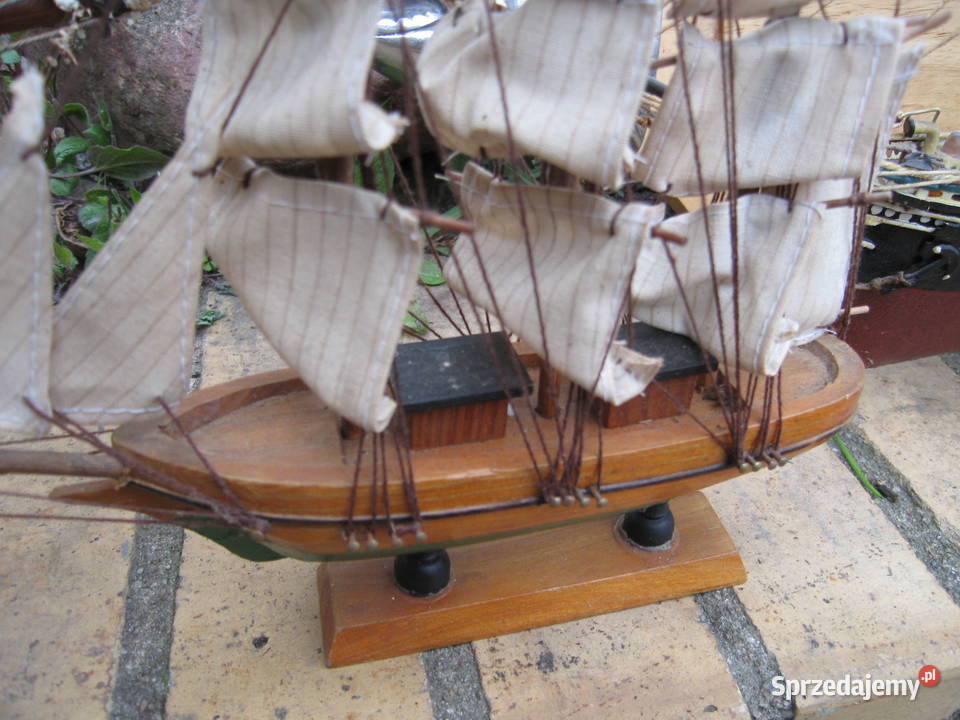 Komplet modeli żaglowców zachodniopomorskie Szczecin sprzedam