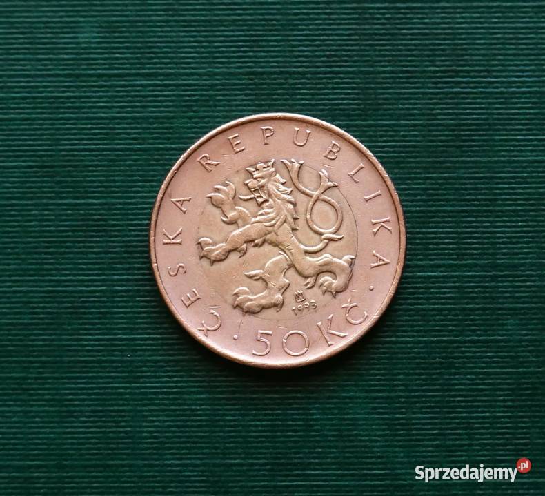 Czechy 50 koron 1993r Gliwice sprzedam