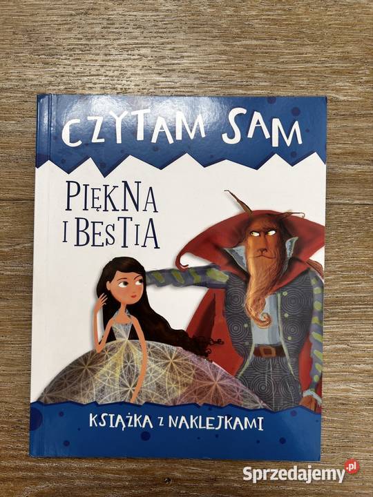 Czytam sam piękna i bestia książka do nauki Wyszków