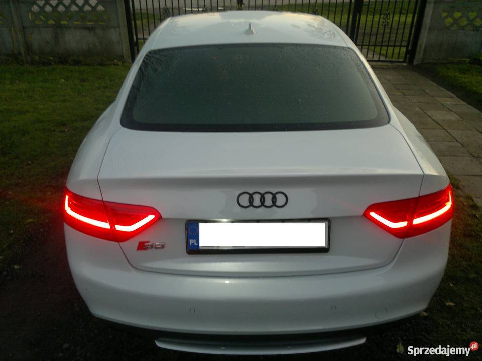 AUDI S5 MANUAL CZERWONE SKÓRY LIFTING NA NOWY S5 Zwoleń