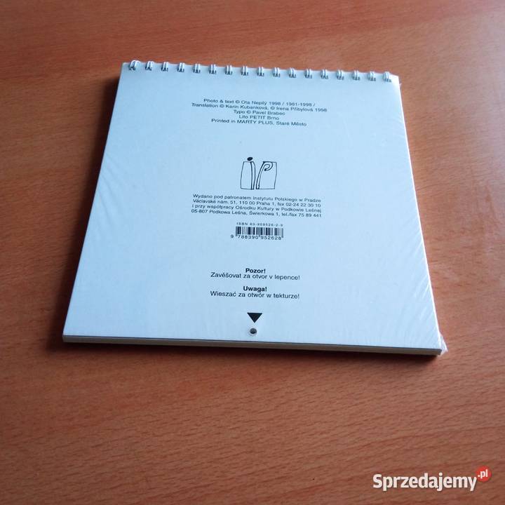 Unikatowy kalendarz Ota Nepily 19992000 nowy nie Szczecin