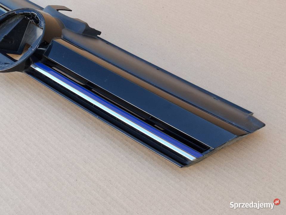 VW GOLF VII LIFT EGOLF GRILL ATRAPA ZDERZAKA Bieleń