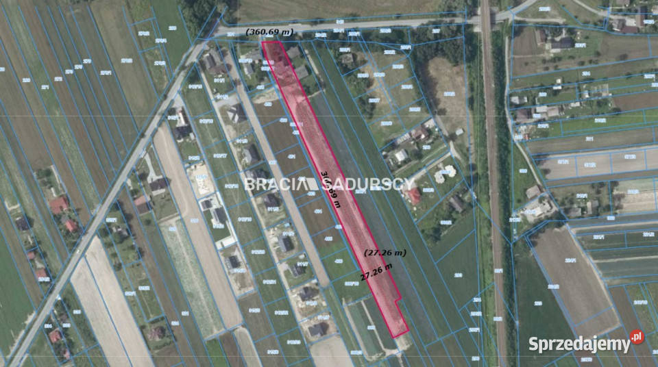 Sprzedam działka Kraków 8352m2