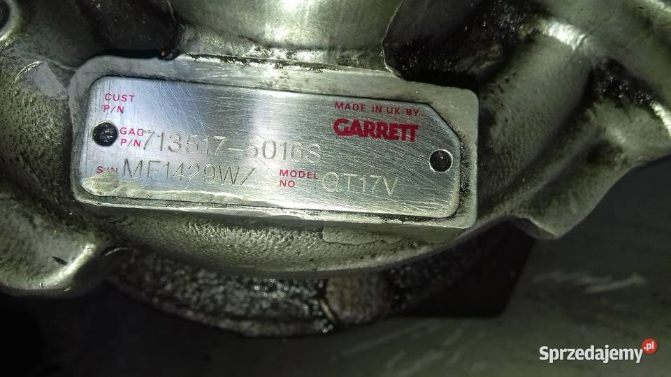 Turbina 18 tdci Fokus 7135175016S 1S4Q6K682AJ turbosprężarki śląskie Jaworzno