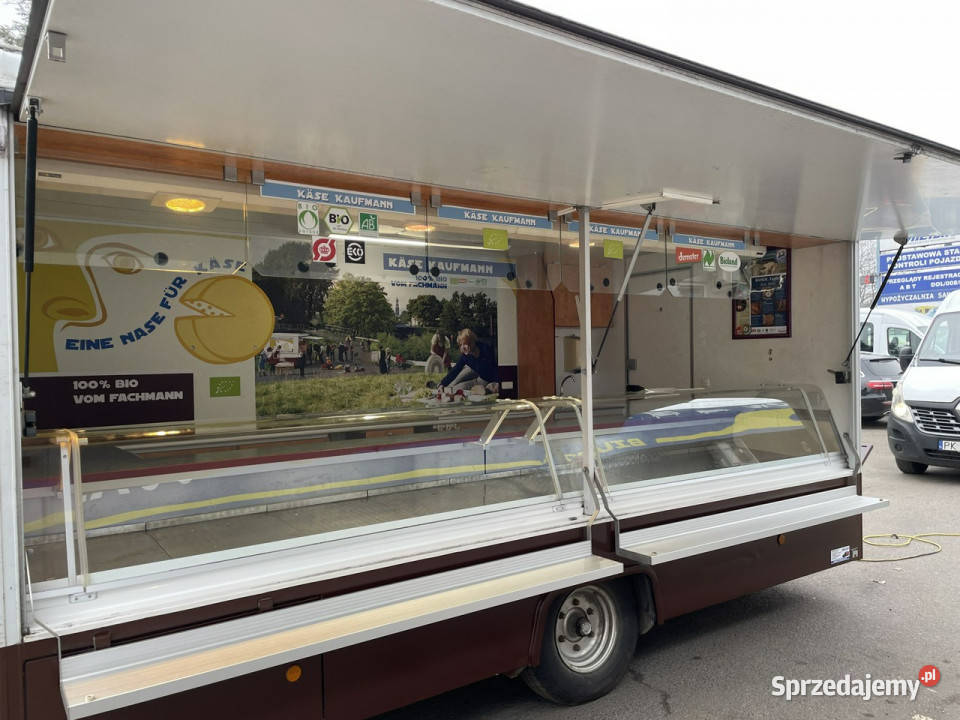 Fiat Ducato Autosklep przyczepa Gastronomiczny immobilizer Syców
