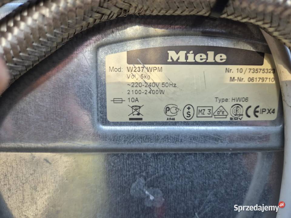 Pralka MIELE W 237 F 45 szeroka 60cm AGD sprzedam