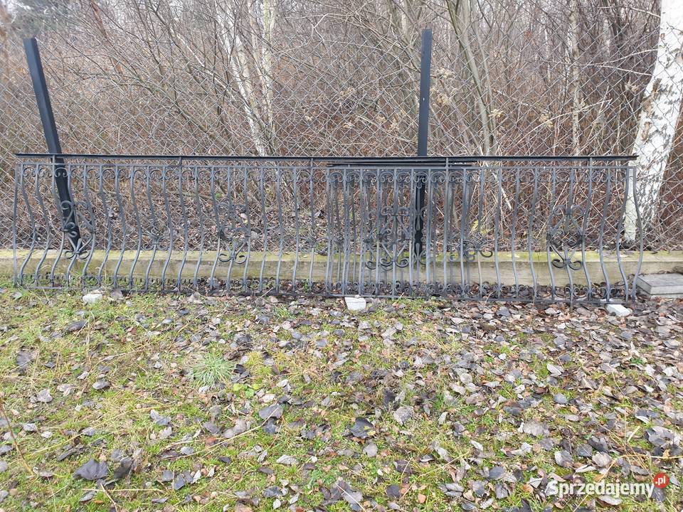 Sprzedam balustradę na balkon kutą Duczki sprzedam