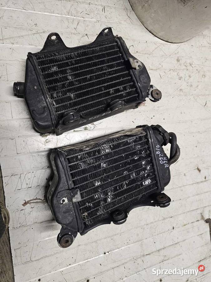 Kawasaki klr 250 chłodnica lewa prawa chłodnice Części i akcesoria motocyklowe dolnośląskie Jelenia Góra