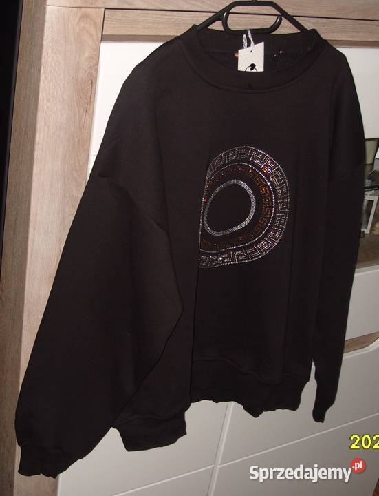 Owersize NOWA ciepła turecka bluza grecka szary/srebrny Rawicz sprzedam