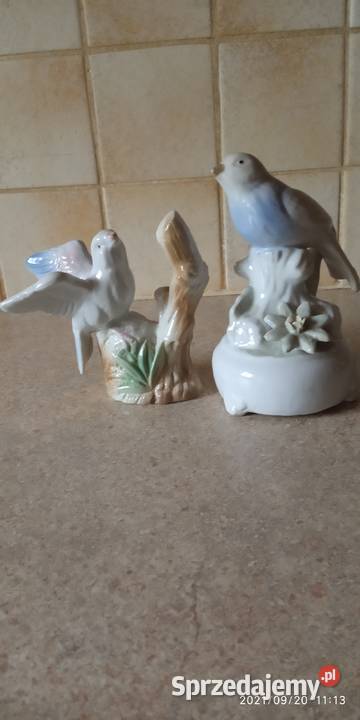 porcelanowe ptaszki małopolskie Nowy Targ sprzedam